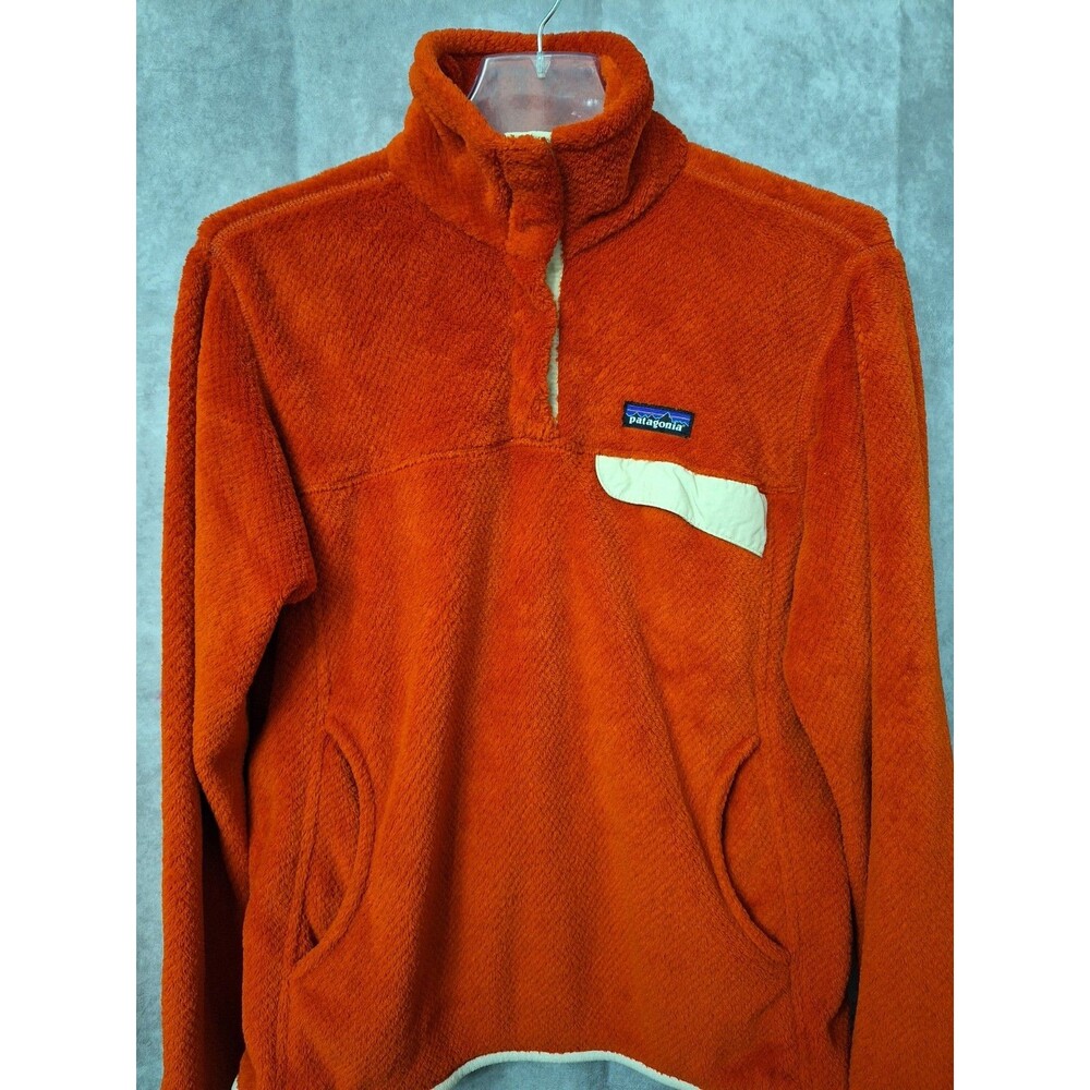 Vtg Patagonia Re-Tool Snap-T Pullover Womens L Polartec Fleece Thermal Outdoors